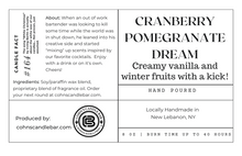 Load image into Gallery viewer, Cranberry Pomegranate dream
