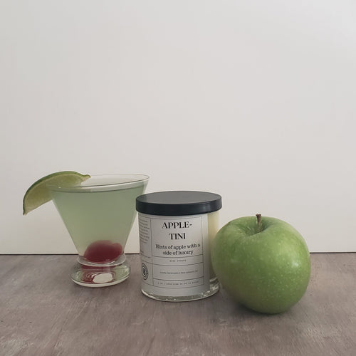 Apple-tini scented candle